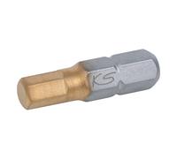 KS Tools Bit TiN 1/4" a esagono incassato, 25mm, 10mm, 5pz. Quantità:5