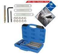 KS Tools - Brillante Kit di Riparazione per Freno Filettato, M9 X 1,25, 16-tlg