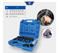 KS Tools - Brillante Lager-Eintreib-Satz, di Nylon, 36-tlg