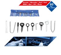 KS Tools - Brillante Radio-Demontage-Satz, 20-tlg