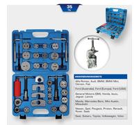 KS Tools - Brillante Universal-Bremskolben-Rückstellwerkzeug-Satz, 41-tlg