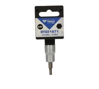 BRILLIANT TOOLS BT021871 Bussola a inserto con esagono incassato 3/8", 4 mm [Powered by KS TOOLS]