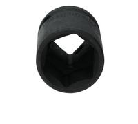 BRILLIANT TOOLS BT022644 Bussola per avvitatore a impulsi esagonale 1/2" 21 mm, corta [Powered by KS TOOLS]