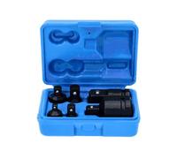 Juego de adaptadores de impacto, 6 pzs, 1/4" + 3/8" + 1/2" + 3/4"