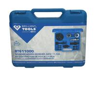 Brilliant Tools 12-pcs A/C Compressor clutch remover kit