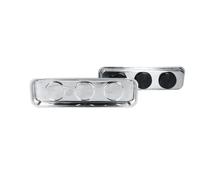 BRILLIANT TOOLS BT691155 Vassoio magnetico/vaschetta in acciaio inox 65 x 226 mm, 2 pz [Powered by KS TOOLS]