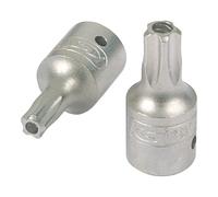 KS Tools Bussola 1/4" per bit a 5 punte con foro frontale, TS25 Quantità:1