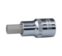 KS Tools 918.1617 1/2" Bussola p.viti a esagono incassato CHROME corta,17mm