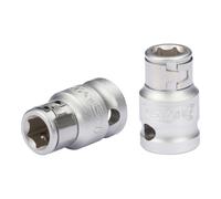 KS Tools Bussola con adattatore per bit 3/8"x 5/16", 28mm Quantità:1