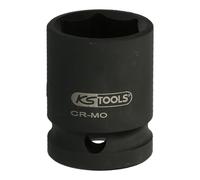 KS Tools Bussola esagonale 1" per avvitatori ad impulsi, corta, 36mm Quantità:1