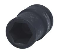 KS Tools 515.2130 1" Bussola Esagonale per Avvitatori ad Impulsi, Medio-Lunga, 30 mm