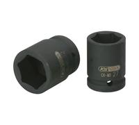 KS Tools 515.1394 Bussola Esagonale per Avvitatori ad Impulsi, Corta, 1.3/8", 3/8"