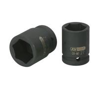 KS Tools 515.1387 Bussola Esagonale per Avvitatori ad Impulsi, Corta, 7/8", 3/4"