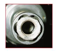 KS Tools 913.1292 Bussole per Avvitatori ad Impulsi Profilo Conico-Elicoidale, 19 mm, 1/2"