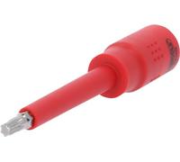 KS Tools - Bussola isolata Torx, 3/8", T30, 122 mm
