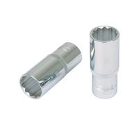 KS Tools Bussola poligonale 1/2" CHROMEplus, lunga, 5/8" Quantità:1