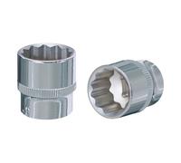 KS Tools Bussola poligonale CHROMEplus 1/2", 28mm Quantità:1