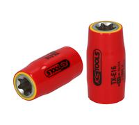 KS Tools 117.2353 1/2" Bussola a inserto Torx-E con isolamento protettivo, E10