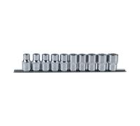 KS Tools Bussole poligonali 1/2" CHROMEplus, 10pz., 10-19mm Quantità:1
