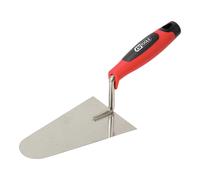 KS Tools Cazzuola per stuccatori in acciaio inox, rotonda, 200mm Quantità:1