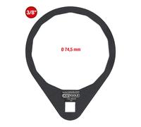 KS Tools Chiave 3/8" per filtro olio, Ø74,5mm/15 lamelle Quantità:1