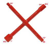 KS Tools Chiave A Croce Per Sanitari, Fissaggi Per Lavabo, Valvole Per Radiatori