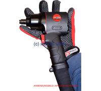 KS TOOLS Chiave A Impatto Pneumatica Mini 1/2" 407Nm + Silenziatore 515.1200