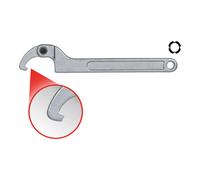 KS Tools Chiave a settore snodata con nasello, 80-120mm Quantità:1