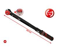 KS TOOLS Chiave Dinamometrica A Ratcha ERGOTORQUE Con Manopola, 10-50Nm