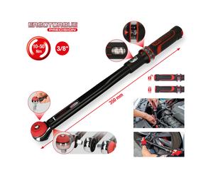 KS Tools Chiave dinamometrica ERGOTORQUE precision 3/8", a cricco, manopola, 10-50Nm Quantità:1