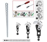 KS Tools Chiave Multifunzione 1/4" + 3/8" + 1/2", 3 Pezzi