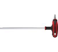 KS Tools 151.2758 Chiave maschio piegata con impugnatura a T Torx testa sferica,T25