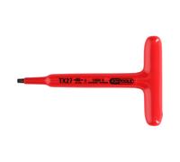 KS Tools Chiave per perni TX con manico a T e isolamento protettivo, T30, 160mm Quantità:1