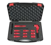 KS Tools Chiavi a bussola isolate 3/8", cricchetto da 11pz. con meccanismo di bloccaggio Quantità:1