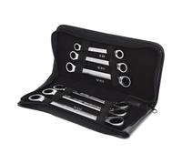 KS TOOLS 503.4580 Serie di chiavi a cricco doppie poligonali