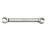 KS Tools Chromeplus Aperto Chiave ad Anello Doppia, Angolato, 10x11mm (518.0523