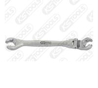 KS TOOLS Chromeplus Aperto Chiave ad Anello Doppia Con Giunto, 12mm