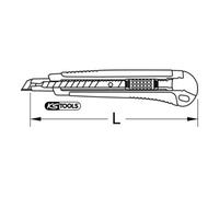 Coltello universale con lama a settori 9 mm