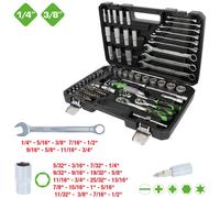 KS Tools Concorso 1/4 " + 3/8 " insieme Zoccolo 91-tlg, Strumenti Doganali Dadi