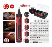 KS Tools Emonster 1/4“ Akku-Bit-Stabschrauber-Satz, 27-tlg,