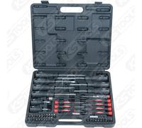 KS Tools Ergotorque Cacciavite E Set Bit, 50-tlg. Torx Bits Adattatore