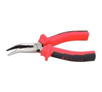 KS Tools 115.1019 Pinza a Punte Mezzotonde Ergotorque, Piegate, 210 mm
