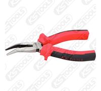 KS Tools Pinze a becchi tondi piatti ERGOTORQUE, piegate, 210mm Quantità:1