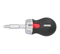 KS Tools ERGOTORQUEplus - Mini cacciavite a cricchetto 1/4", 95 mm