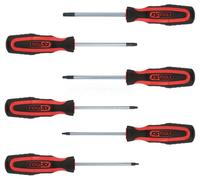KS Tools Ergotorqueplus Set Cacciaviti, 6-tlg Torx con Foro - 159.004
