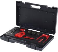 KS Tools Flarefix 1 Universal-Bremsleitungs-Bördelgerät-Satz Con Hydraulik-Spind