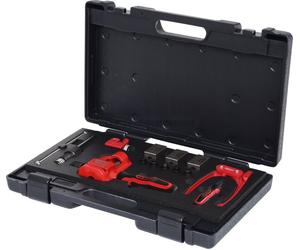 KS Tools Flarefix 1 Universal-Bremsleitungs-Bördelgerät-Satz Con Hydraulik-Spind