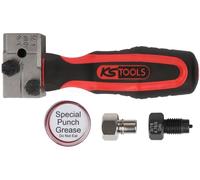KS Tools Flarefixeco 4,75 MM Universal-Bremsleitungs-Bördelgerät-Satz, 4-tlg