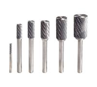 KS Tools Fresa cilindrica HM HM, forma A con dentatura frontale, 6mm Quantità:1