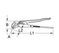 KS Tools Giratubi BERYLLIUMplus 1" Quantità:1